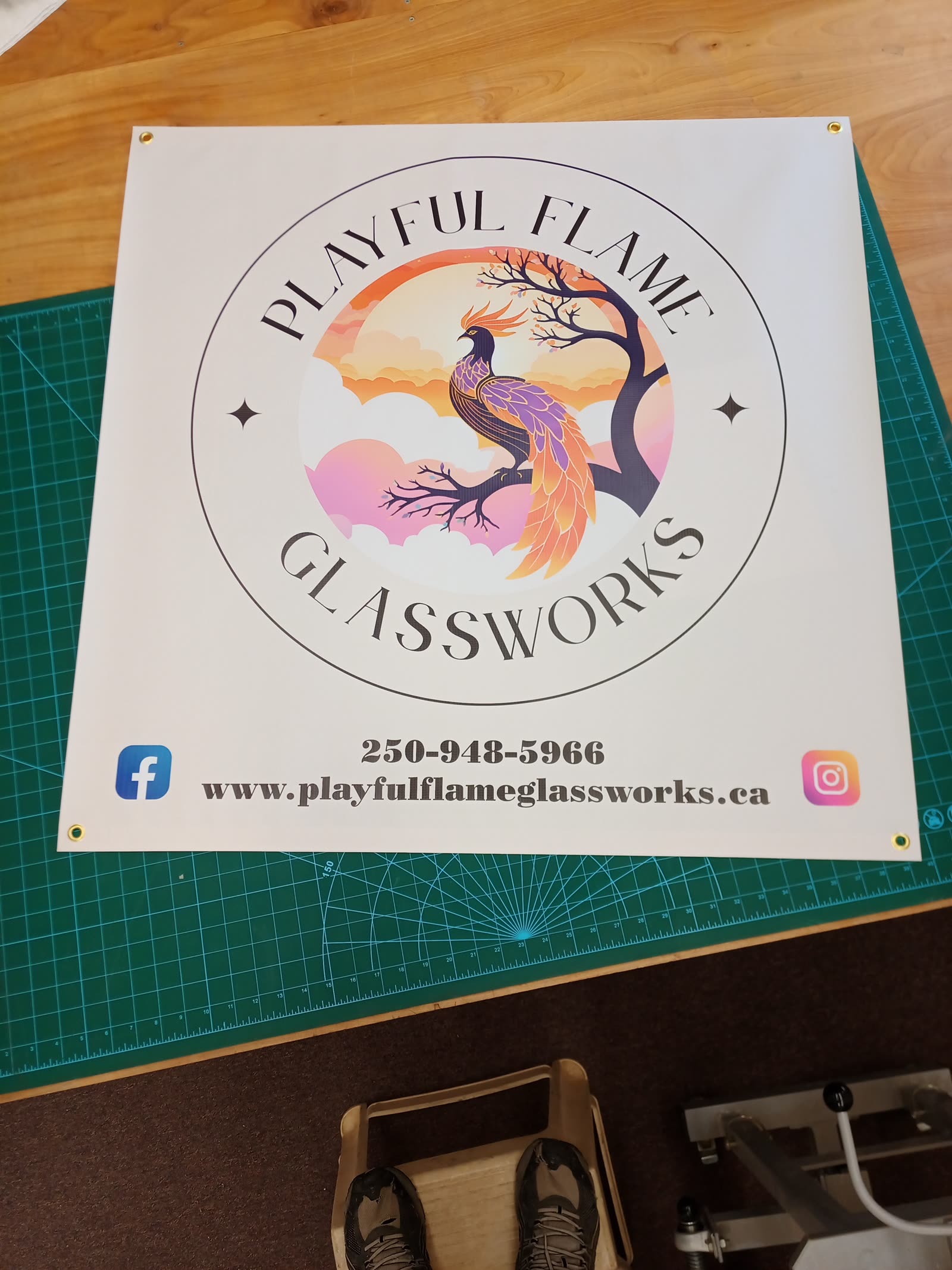 Playful Flame Glassworks banner